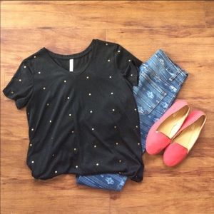 Black High-low t-shirt
